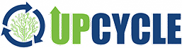 A green banner with the word upcv written in blue.